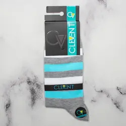 جوراب مردانه ساق دار بسته 6 عددی کلونت CLEVENT کد:som105-3