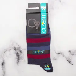 جوراب مردانه ساق دار بسته 6 عددی کلونت CLEVENT کد:som105-3