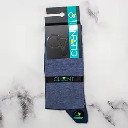 جوراب مردانه ساق دار بسته 6 عددی کلونت CLEVENT کد:som105-2