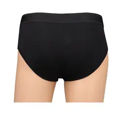 شورت اسلیپ مشکی ساده کش پهن clevent کد:shm135-2