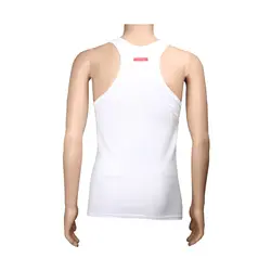 زیرپوش مردانه نخی سفید پشت قهرمانی Calvin klein کد:u108-9