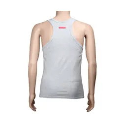 زیرپوش مردانه نخی طوسی پشت قهرمانی Calvin klein کد:u108-8