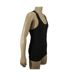 رکابی مشکی پشت قهرمانی با طرح polo کد :u108-3