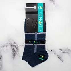 جوراب مردانه مچی 7-106 بسته 6 عددی برند CLEVENT کلونت