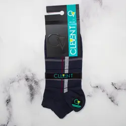 جوراب مردانه مچی 7-106 بسته 6 عددی برند CLEVENT کلونت