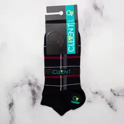 جوراب مردانه مچی 7-106 بسته 6 عددی برند CLEVENT کلونت