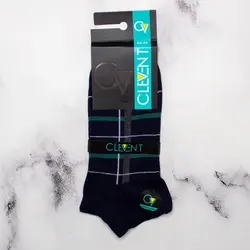 جوراب مردانه مچی 7-106 بسته 6 عددی برند CLEVENT کلونت