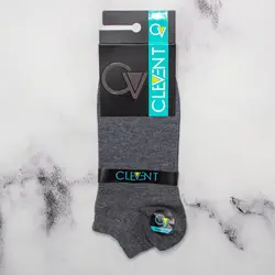 جوراب مردانه مچی 4-106 بسته 6 عددی برند CLEVENT کلونت