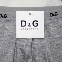 شورت پادار طوسی مودال طرح D&G کد:shm123-12
