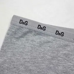 شورت پادار طوسی مودال طرح D&G کد:shm123-12