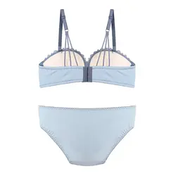 ست لباس زیر آبی اسفنجی طرح صدف کد:s447-1