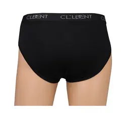 شورت اسلیپ مشکی کش پهن clevent کد:shm135-1