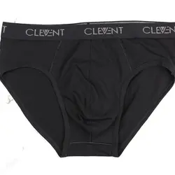شورت اسلیپ مشکی کش پهن clevent کد:shm135-1