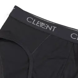 شورت اسلیپ مشکی کش پهن clevent کد:shm135-1
