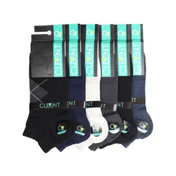 جوراب مردانه 4-103 مچی بسته 6 عددی برند CLEVENT کد:som103-4