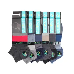 جوراب مردانه 2-103 مچی بسته 6 عددی برند CLEVENT کد:som103-2