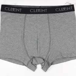 شورت پادار طوسی تیره کش پهن Clevent کد:shm136-2