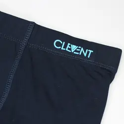 شورت نیم پا سرمه ای مودال Clevent کد:shm133-2