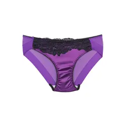 ست لباس زیر بنفش طرح صدف پشت طرحدار کد:s408-2