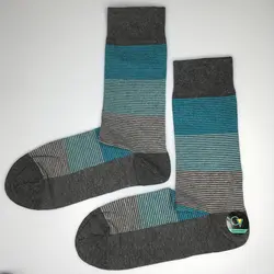 جوراب مردانه 5-102 ساق دار بسته 6 عددی برند CLEVENT کد:som102-5