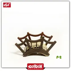 ماکت تراریوم طرح پل چوبی مدل P-2