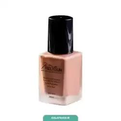 ضد آفتاب کرم پودری مدیسان SPF40 (پوست چرب-شیشه ای) - گل افشان آرایش