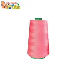 دوک نخ خیاطی صورتی پر رنگ کد 104