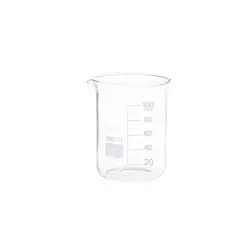 بشر آزمایشگاه مدل beaker ظرفیت 100 میلی لیتر