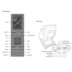 صندلی ماساژور کراس Cross L003
