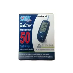 نوار تست قند خون اکسی چک EXICHEK TEST STRIP