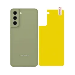 برچسب محافظ پشت بدنه شفاف Galaxy S21 FE TPU Unshocked Protector