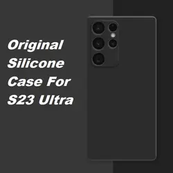 گارد سیلیکونی اورجینال Galaxy S23 Ultra Silicon Case