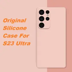 گارد سیلیکونی اورجینال Galaxy S23 Ultra Silicon Case