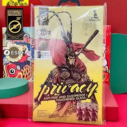 گلس پرایوسی فول صفحه اپل iPhone 13 Monkey City ESD+ Privacy Glass