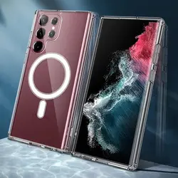 گارد شفاف مگ سیف سامسونگ Galaxy S22 Ultra MagSafe Clear Case