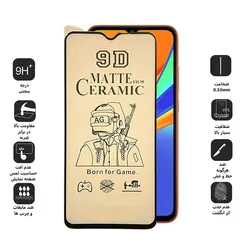 محافظ سرامیکی مات شیائومی Xiaomi Redmi 10A Ceramic Matte 9D Glass
