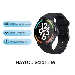 ساعت هوشمند هایلو سولار لایت Haylou Solar Lite Smartwatch