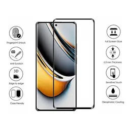 گلس فول چسب تمام صفحه ریلمی Realme 11 pro+ Full Screen Protector