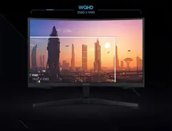 مانیتور سامسونگ Samsung Odyssey G5 LC27G55TQWMXUE 1000R 144Hz