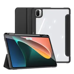 گارد دور سیلیکون Mi Pad 5 acrylic transparent Protective case