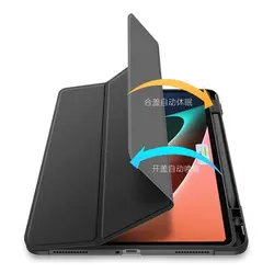 گارد دور سیلیکون Mi Pad 5 acrylic transparent Protective case