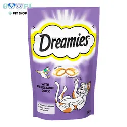 تشویقی گربه دریمیز مدل Duck وزن 60 گرم - گوپی پت شاپ