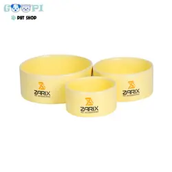 ظرف آب و غذا سگ و گربه ست سه تایی ظروف سرامیکی - گوپی پت شاپ