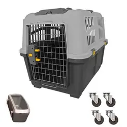 باکس حمل سگ سایز 6 رها همراه با چرخ