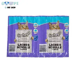 اسنک تشویقی گربه کچت مدل Salmon & Trout بسته10 عددی - گوپی پت شاپ
