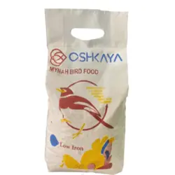 غذای مرغ مینا و پرندگان حشره‌خوار وزن 2.5 کیلوگرم برند اوشکایا