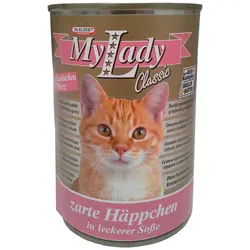 کنسرو سوپر پریمیوم گربه بالغ، حاوی گوشت خرگوش و دل در سس،برند دکتر آلدرز