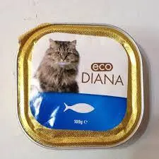 ووم گربه بالغ،با طعم ماهی سالمون،برند دیانا