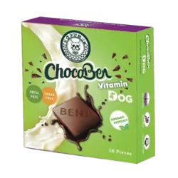 تشویقی  شکلاتی سگ مدل ChocoBen Vitamin برند بنجی بسته 50 عددی