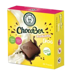 تشویقی سگ مدل ChocoBen Probiotic برند بنجی بسته 50 عددی